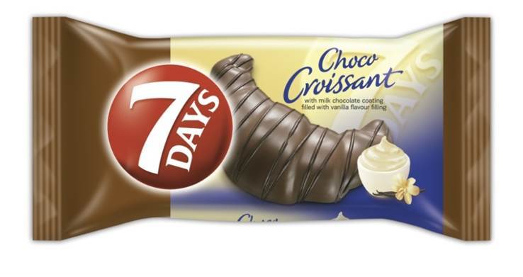 7Days Choco Croissant 60g Vanilla Wholesale