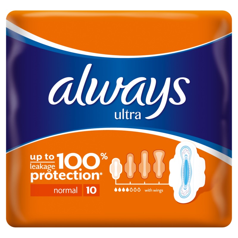 Always pads 10 Wholesale