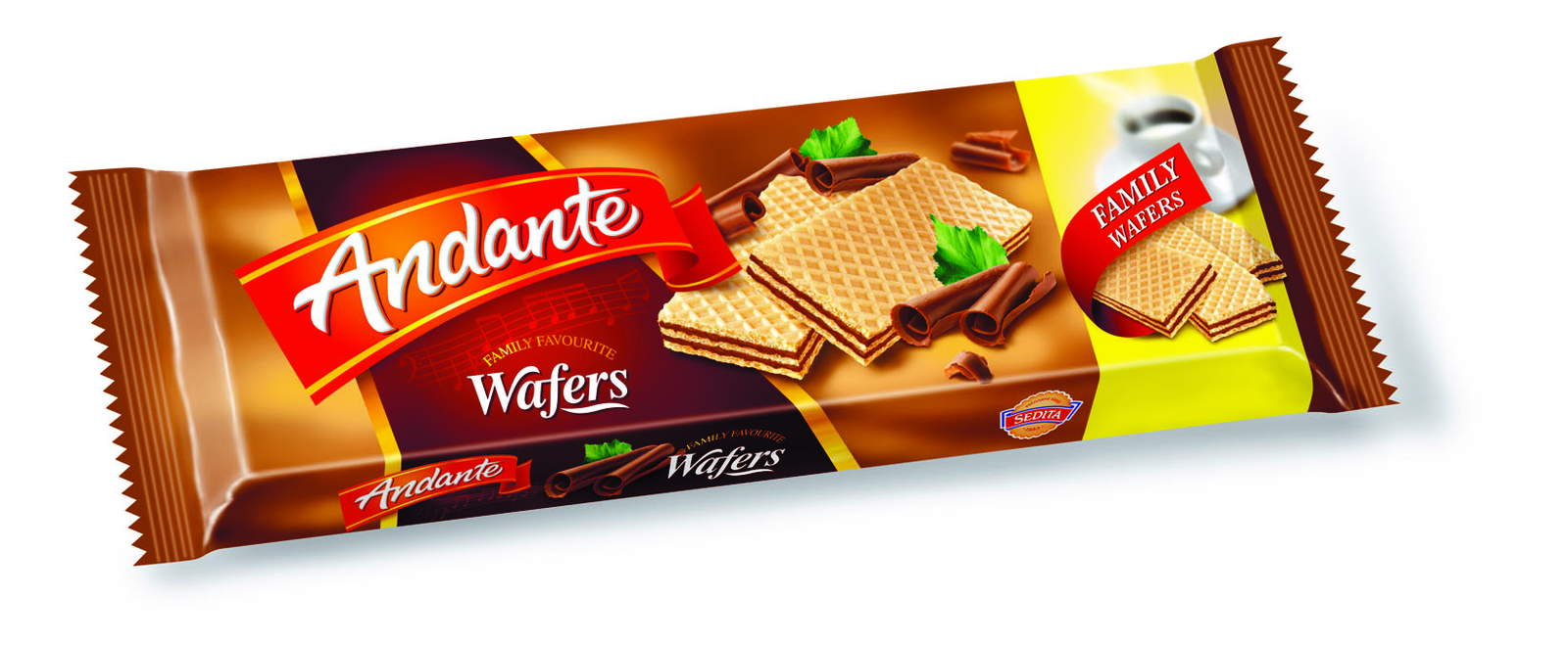 Andante Wafers Choco 100g Wholesale