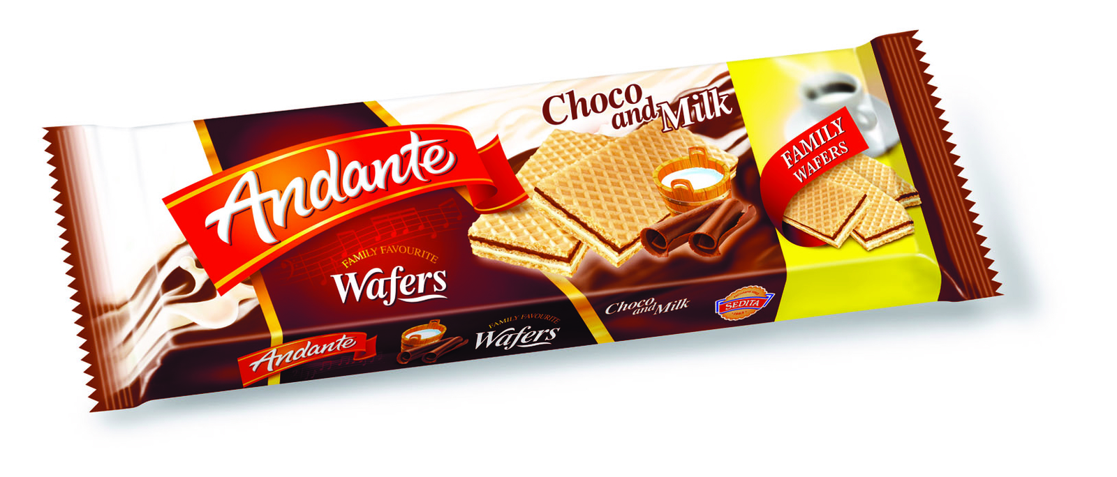 Andante Wafers Choco Milch 100g Wholesale