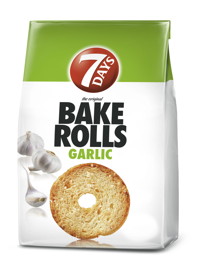 Bake Rolls Garlic 80g Wholesale
