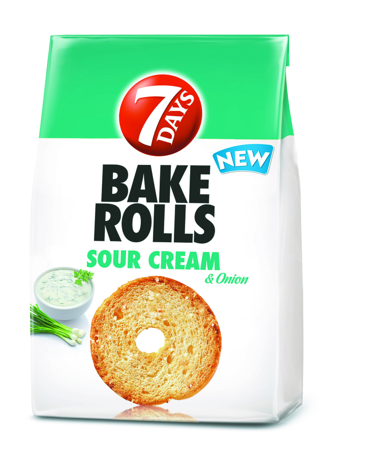 Bake Rolls Sour Cream 80g Wholesale