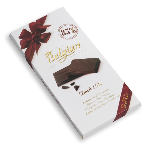 Belgian 85% Dark 100g Wholesale