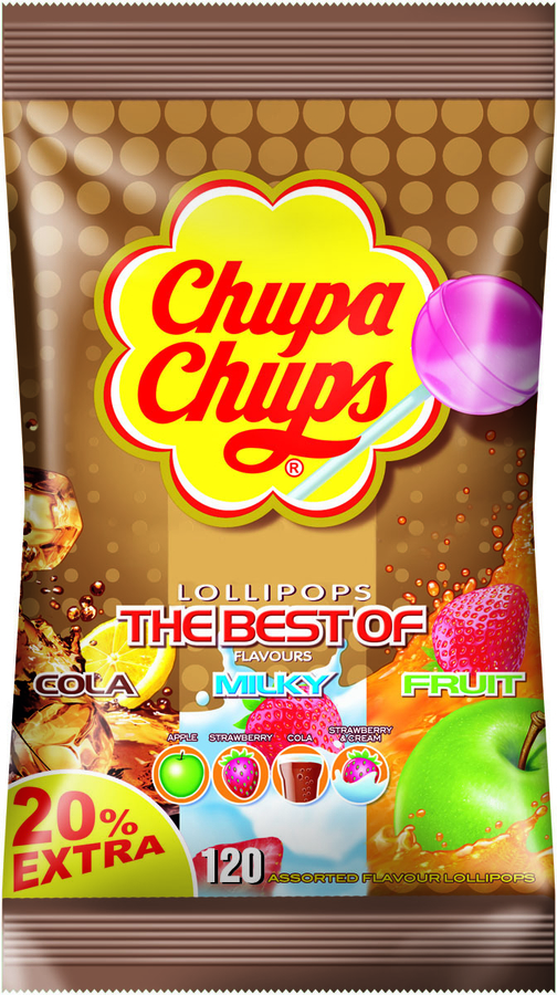 Chupa Chups Best of 120pcs Wholesale