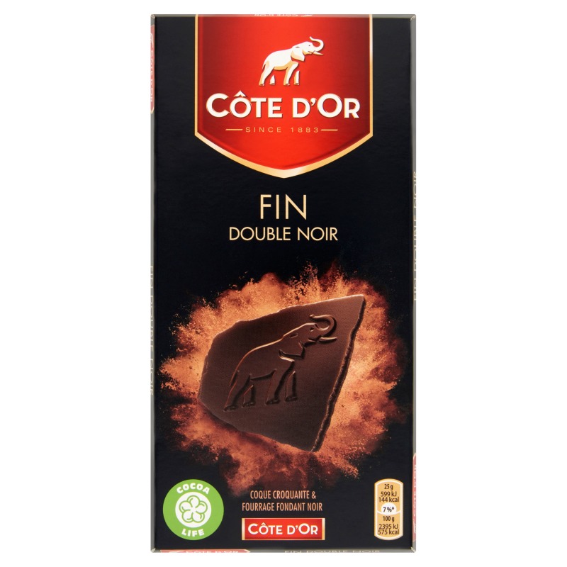 Cote Dor Double Noir 100g Wholesale