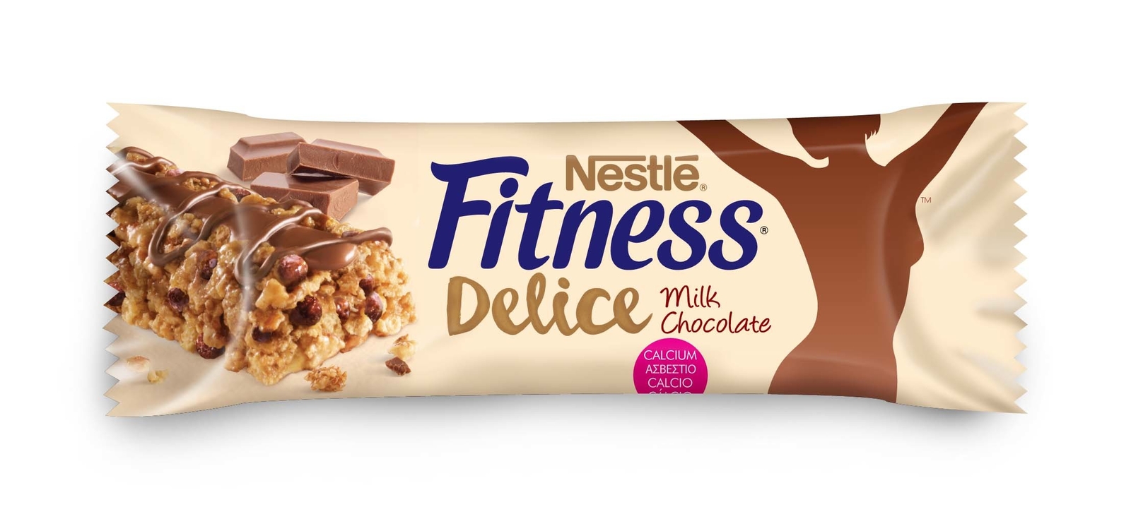 Fitness Bar Delice Milk Chocolate 22,5g Wholesale