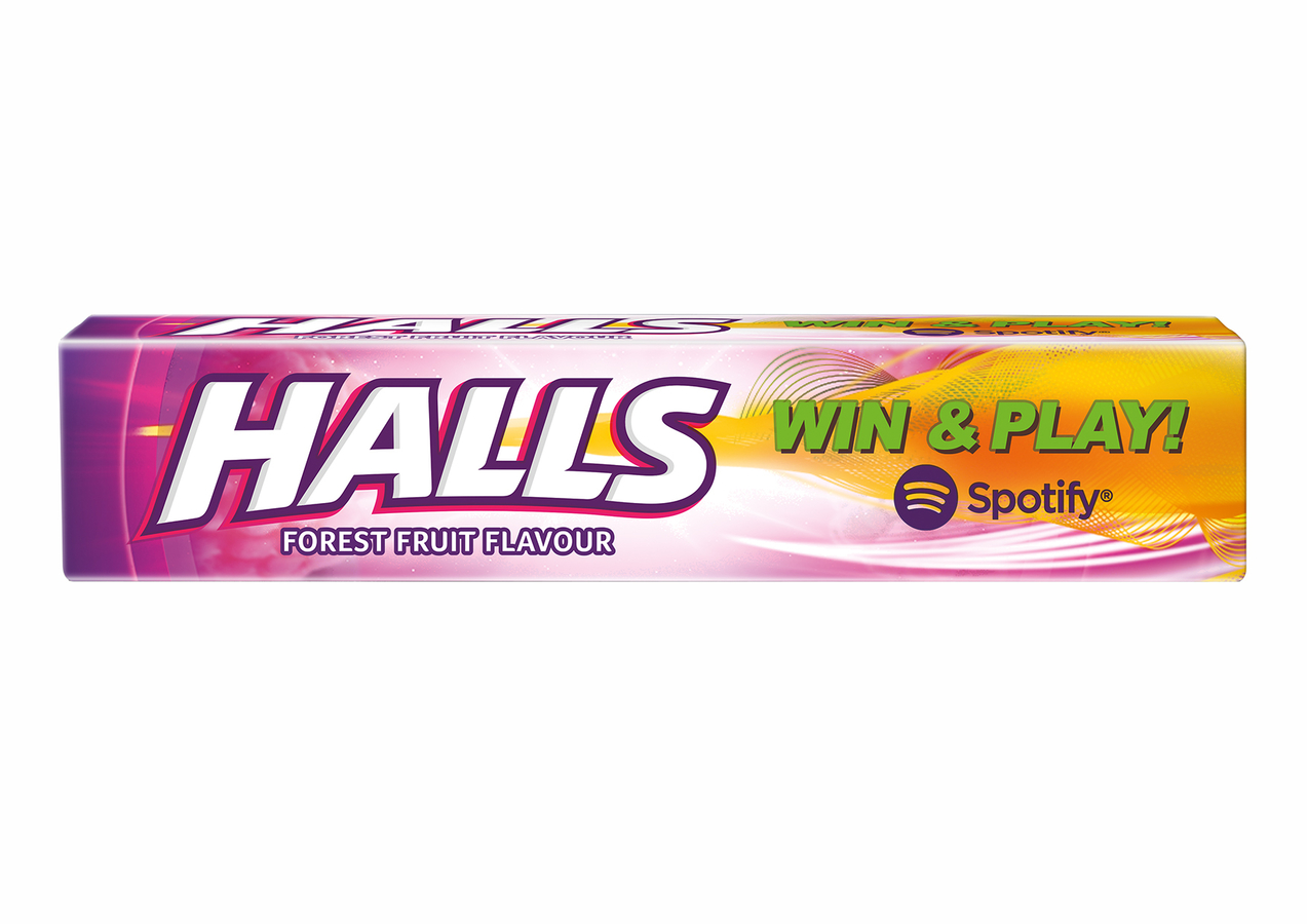 Halls Forest Fruits 33,5g Wholesale