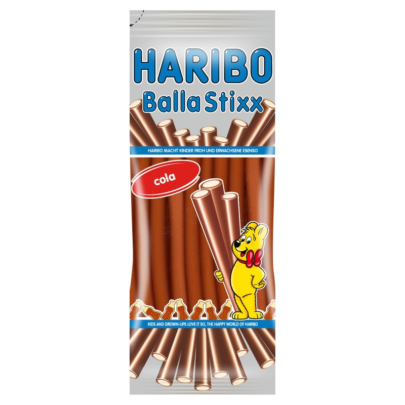Haribo Balla Stixx Cola 80g Wholesale