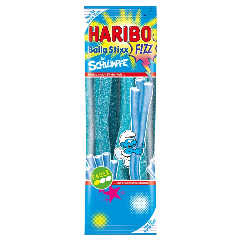Haribo Balla Stixx F!zz 150g Wholesale