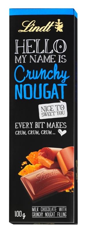 Hello Crunchy Nougat 100g Wholesale