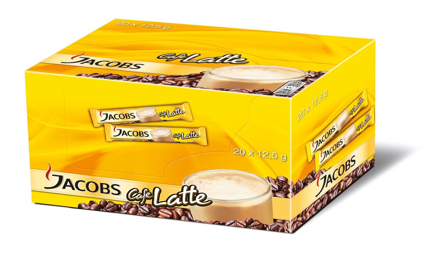 Jacobs 3in1 Latte 20pcs Wholesale