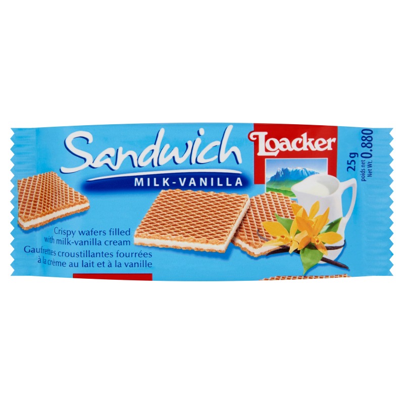 Loacker 25g Vanilla Wholesale