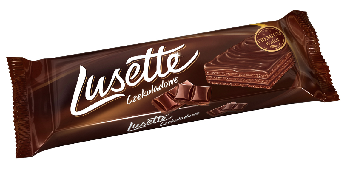 Lusette Waffer 50g Chocolate Wholesale