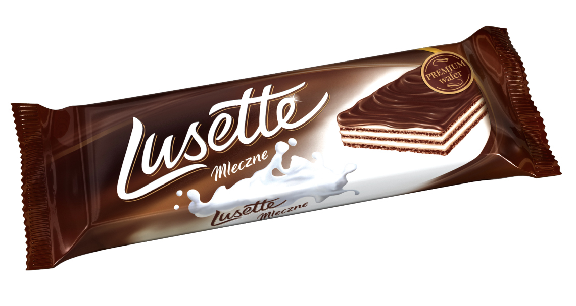 Lusette Waffer 50g Milky Wholesale
