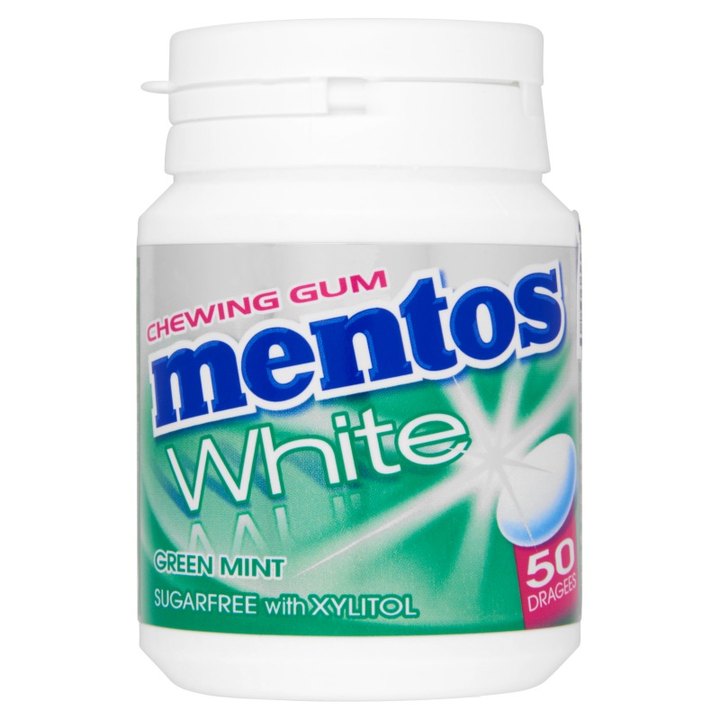 Mentos White Chewing Gum 75g Wholesale
