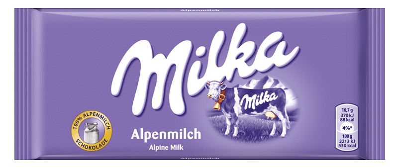 Milka Alpine Milk 100g Wholesale