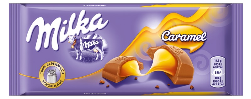 Milka Caramel 100g Wholesale