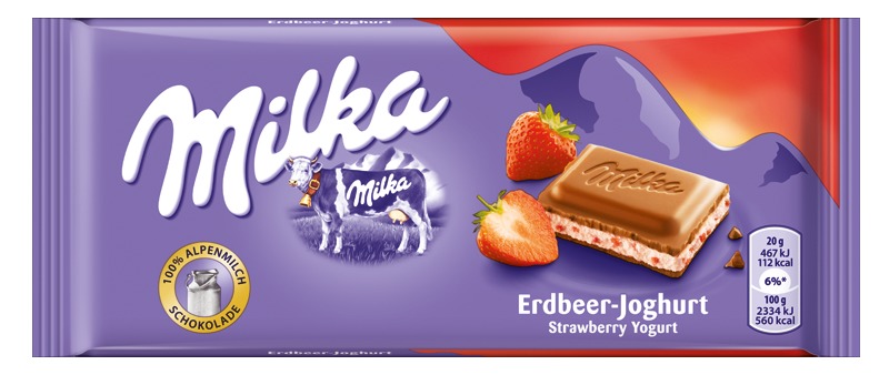 Milka Strawberry 100g Wholesale