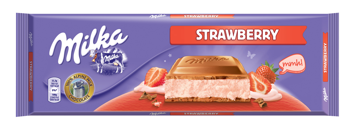 Milka Strawberry 300g Wholesale
