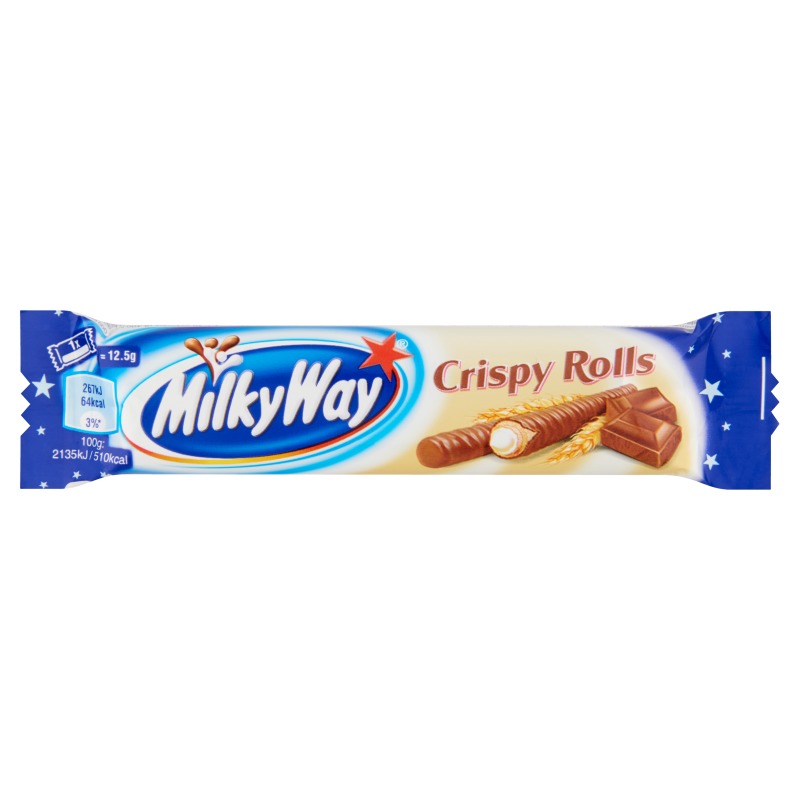 Milky Way Crispy Rolls 25g Wholesale