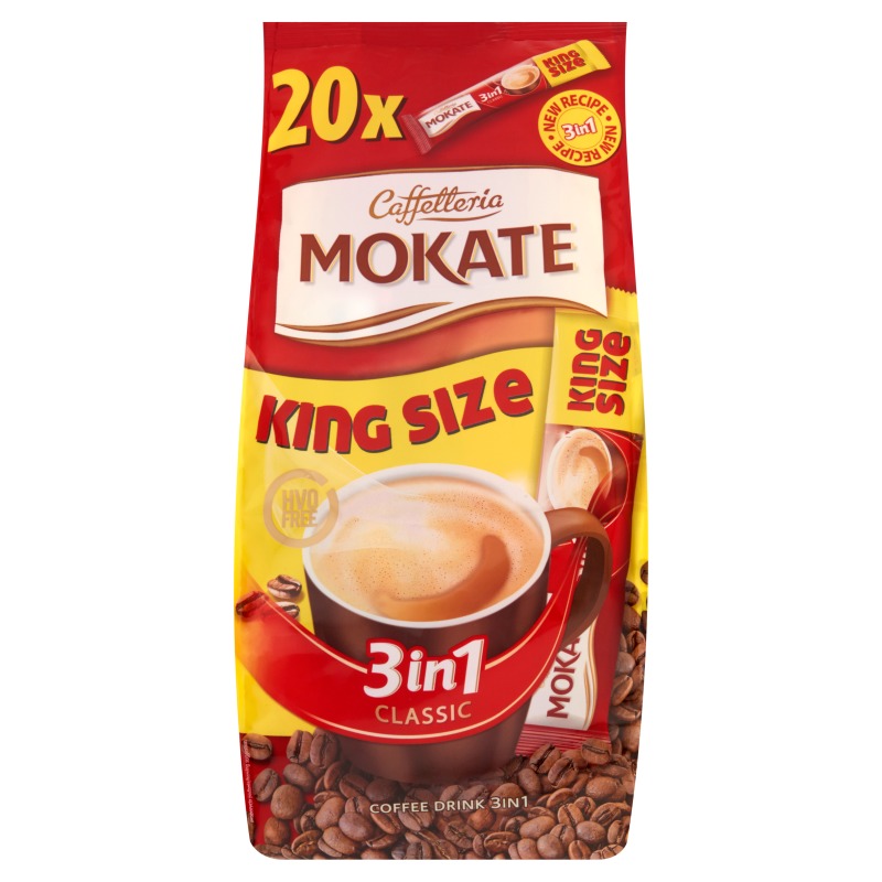 Mokate 3in1 King Size 20x21g Wholesale