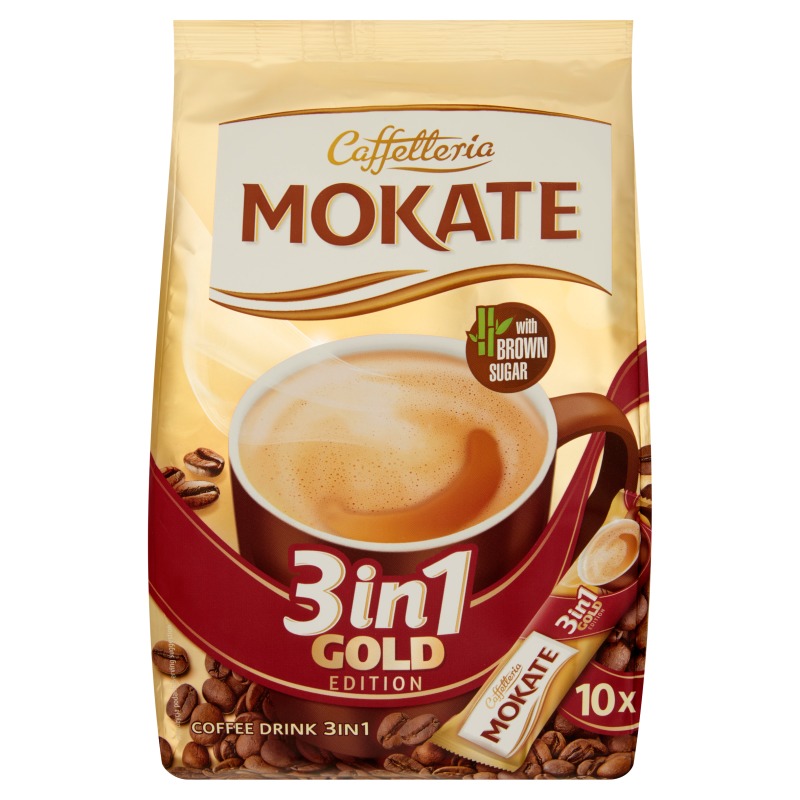 Mokate Gold 3in1 10x18g Wholesale