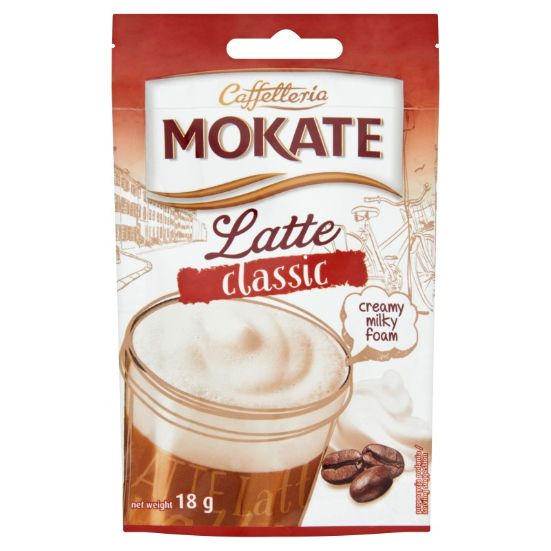 Mokate Latte 18g Wholesale
