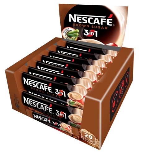 Nescafe 3in1 Brown Sugar 28pcs Wholesale