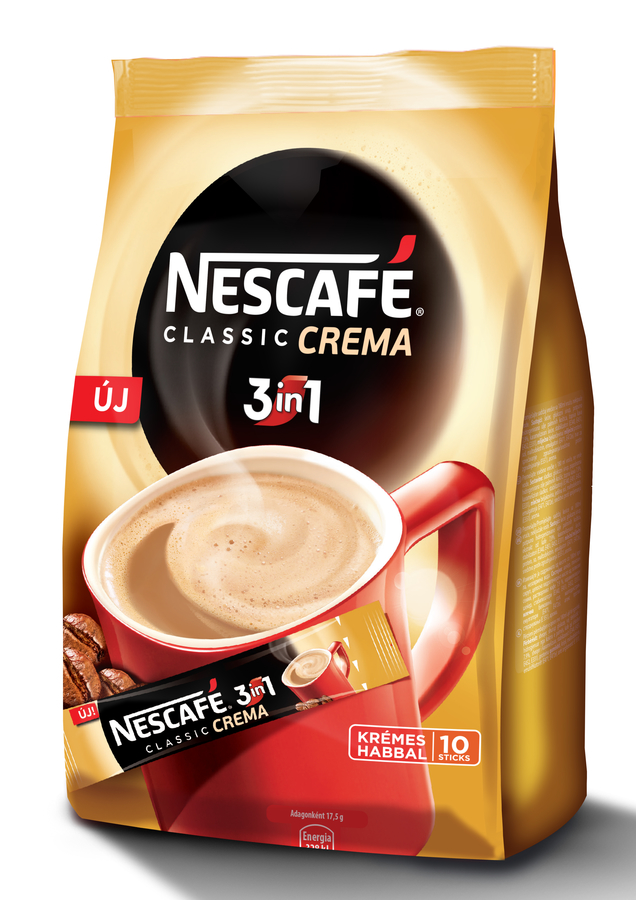 Nescafe 3in1 Classic Crema 10pcs Wholesale