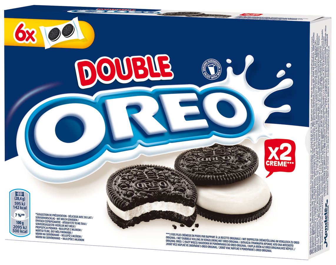 Oreo Double Cream 170g Wholesale
