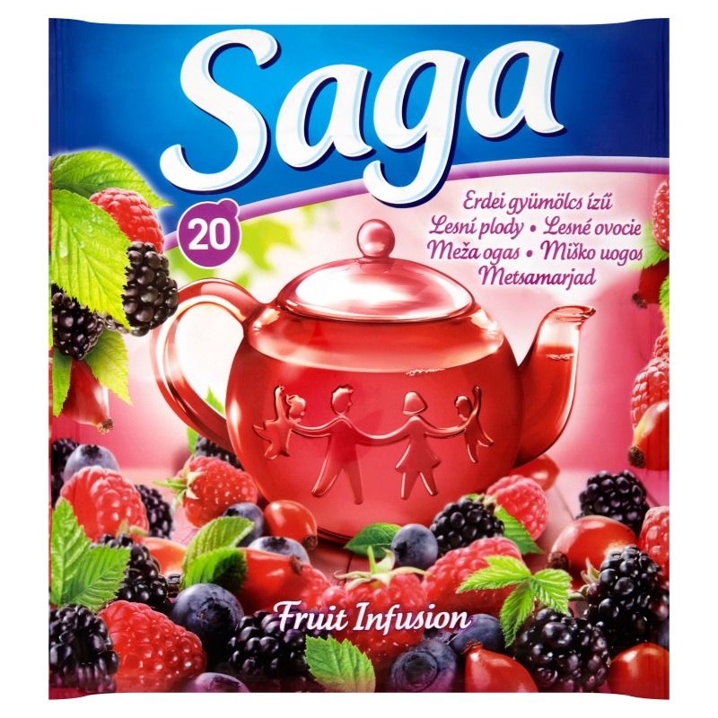 Saga Fruit Tea 20 filters Wholesale