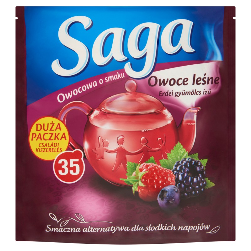 Saga Fruit Tea 35 filters Wholesale