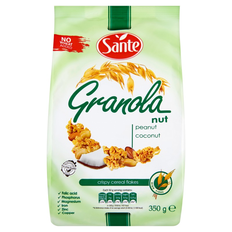 Sante Granola Hazelnut 350g Wholesale