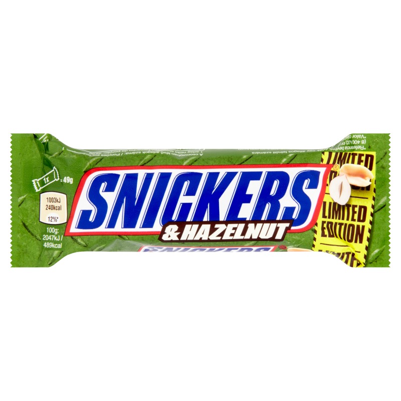 Snickers Hazelnut 49g Wholesale