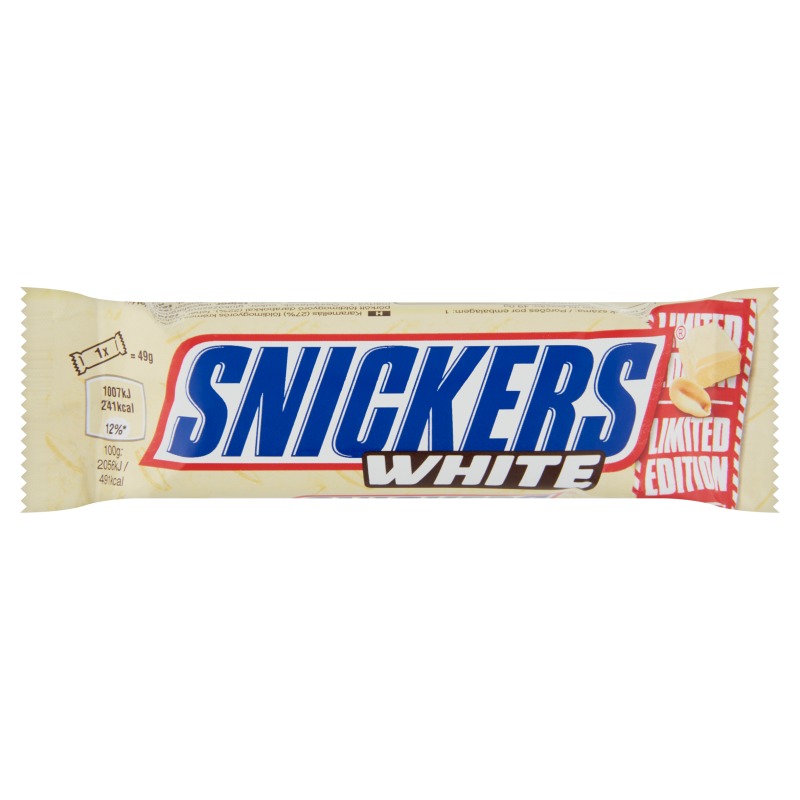 Snickers White 49g Wholesale