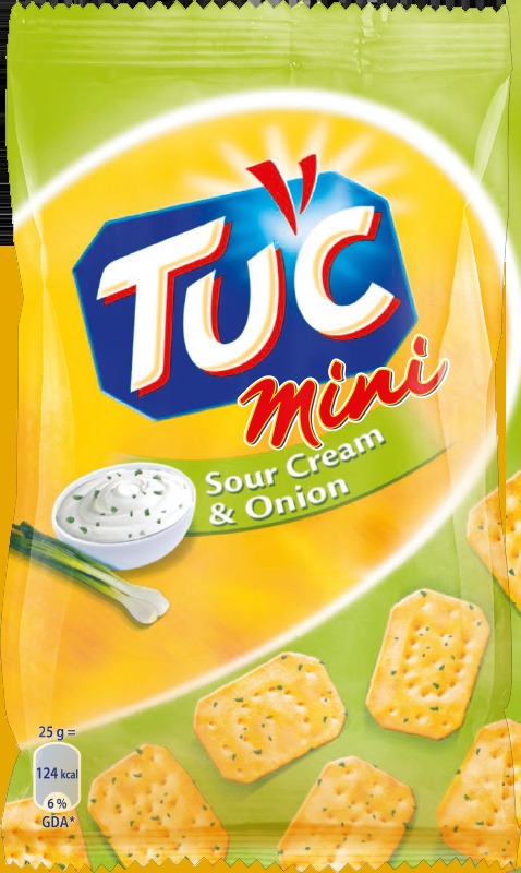 Tuc Mini Sour&Onion 100g Wholesale